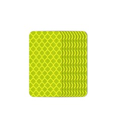 汽車機車摩托車反光貼 夜間警示 防水防曬 8x3公分 10片裝, 1個, 螢光黃