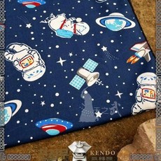 검도 면수건 두건 일제, 1개, 다크 블루 베이스 판다 우주비행사