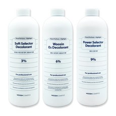 미용 알앤비 오투 염색 산화제 탈색제 3% 6% 9% 1000ml, 우신 오투 탈색제 6, 1개