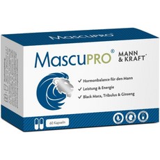 독일 정자 생성 영양제 MascuPRO fertility, 60정, 1개