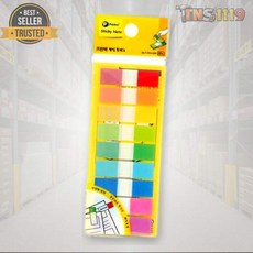 티엔에스 프린텍 팝업플래그 F4412-9 9색 44x12 10매 페이지플래그 색인 사무용