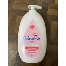 Johnson's 嬌生 嬰兒潤膚乳 500ml 溫和保濕 牛奶純米精華, 1個, 溫和潤膚乳