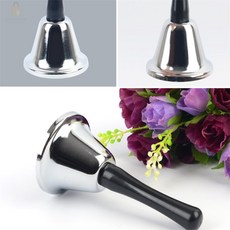 엔틱 감성 테이블 호출벨, 은색 - 75mm, 1개