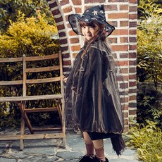 Mama de Conte Carlin Cape & Hat Set 女巫服裝萬聖節服裝