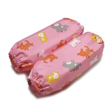 아동용 방수 팔토시, 핑크동물