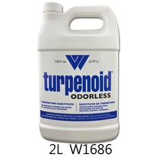 WEBER油畫無味稀釋液 2L/3.79L，無毒無味，提升色彩流暢度，適用各種油畫技法, 1個, 2L-W1686