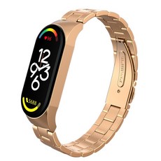 不鏽鋼三珠錶帶 Xiaomi 手環 10 9 8 7 6 5 4 3 配件
