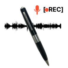 세이브레코드 고음질 볼펜 녹음기 16GB 192시간 저장