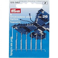 Prim No. 26 태피스트리 바늘 금속 검은색 10.5 x 4.9 0.2 cm, 10.5 x 4.9000000000000004 x 0.