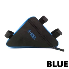 안장 가방 사이클링 자전거 산악 자전거 가방 삼각형 도구 키트 상부 파이프 크로스빔 가방 자전거, 01 2412-blue