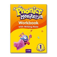 A*List Phonics Monster Workbook 1 (Workbook + Writing Note 3rd)