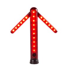 차량용 싸인보드 화살표 LED등 교통 지시등 USB충전, 1개, 1개 (충전식)