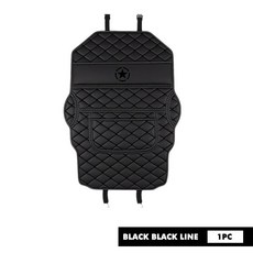 자동차 시트 백 보관 가방 보호용 킥 패드 랭글러 글래디에이터, 1개, 1. JEP-A1B-black-1PCS-
