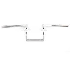 OD 오토바이 범용 바이크 커스텀 레트로 핸들바, 22미리구경 크롬