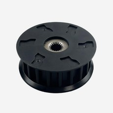 현대자동문 호환가능 모터폴리 모터풀리 부속품, 검정, 1개