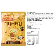 HAITAI 蜂蜜奶油洋芋片 60g, 1個, 海太【蜂蜜洋芋片】60g