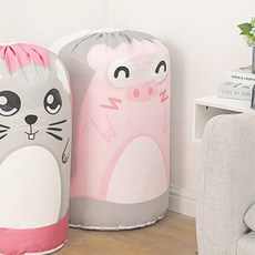 부직포정리함 이불 수납 주머니 피그