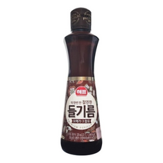 해표 딱 한번 짠 참진한 들기름, 320ml, 1개