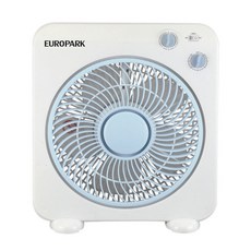 유로파크 슬림형 전망회전 3단풍속 30cm 60분타이머 박스팬, Eu-12B