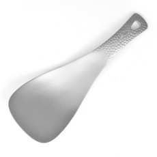 ARROWROCK 純鈦飯匙，輕巧好握、一體成形、安全無毒、方便收納, 銀, 1個