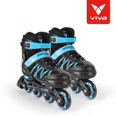 아동용인라인 P45 스피드 스케이트 블루 롤러브레이드 jja*8779cW, 옵션Pick_S(180~210mm), 1개