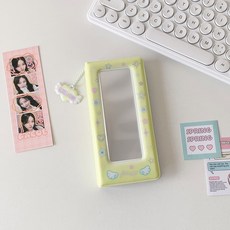 hisocute 天使翅膀人生四格卡冊 拍立得收納冊, 黃色