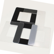 아크릴스위치커버 빠띠라인 대형 소형 아크릴 스위치 커버 5종택1, 소형블랙