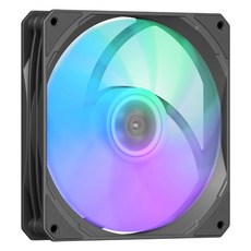[아이구주] GF140 PWM ARGB [시스템쿨러/140mm] [블랙], 블랙, 1개