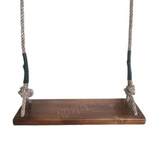 공원 놀이터 야외용 원목 의자 기구 나무의자 로프 펜션 J. 탄산 50cm 실외 모델, T. 로그 싱글 로프 야외