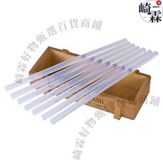110V熱熔膠槍 400W 工業級大功率 帶開關調溫恒溫 加長嘴槍頭 手工家用大號 11mm膠槍 含12根膠棒【崎霖好物甄選】, 1個, 高粘透明（7*190）1KG