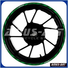 오토바이 CB1300 휠 로고 데칼 장식 17 인치 프레임 CB 1300 림 반사 방수 스티커, DKH25-CB1300 4