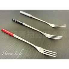 王樣 OSAMA 滿天星 咖啡匙/水果叉, 1個, 水果叉,銀色滿天星