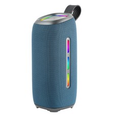 2025新款30瓦大功率藍牙音箱RGB炫彩重低音戶外防水音響, 如圖所示, 寶藍色