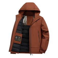 情侶款立領寬鬆短版棉服 防風保暖日系外套