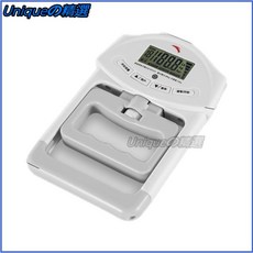 安踏握力器中考學生專用握力測試儀電子測力計數可調節健身練手力 握力器 雙嚮指力器 手指力訓練, 1個, 電子握力測試儀,電池款