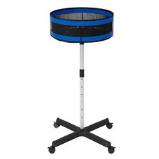 탁구공볼바구니 박스 훈련 회수 탁구장 레슨 볼박스, 1개, 뚜껑있는둥근멀티볼바구니