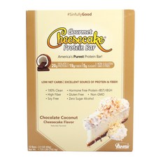 Ansi Gourmet Cheesecake 蛋白棒巧克力椰子味 12 包, 782.4克