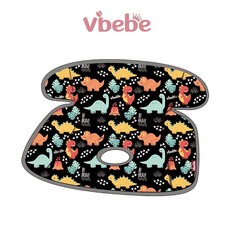 Vibebe多功能隔水墊 推車汽座防水墊〖官方〗防水汽車推車嬰兒坐墊, 1個, 恐龍樂園, 恐龍樂園