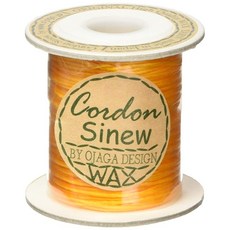 일본 끈버튼 무역(Nippon Chuko) 시뉴 실 가죽용 손바느질 실 50m SN51-YY 공예 가죽공예 시뉴 실