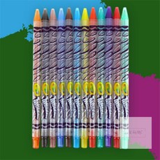 경희의마실 기능성 색연필 가는심 트위스트 12색 슬림색연필, 1개, 12개