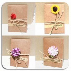 감동 어버이날 카드 스승의날 감사 꽃다발 입체 엽서, 상세페이지 참조, 핑크 카네이션 카드