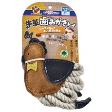 DoggyMan 多格漫 牛革棉繩玩具, 公雞, 1個