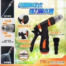 強力噴水槍 台灣製造, 可調無段式強力噴水槍, 1個