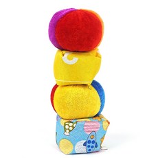 유아 오재미 1P 콩주머니 어린이집 촉감놀이 헝겊 주사위 체육 교구, 사각