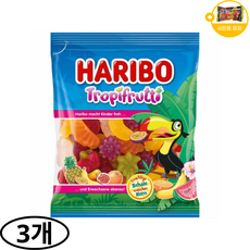 하리보젤리 트로피프루티 사은품 추가증정, 3개, 175g