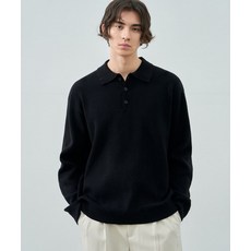 매장정품 드로우핏 DRAWFIT DRAW FIT 울 PBT 하프 카라 니트 [BLACK] DFKN4102BK 732842