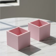 더가 작은 박스 수납함, 1개, 화이트