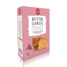 폴카 버터 마늘 토스트 1팩 200개 400g 마늘 버터와 이탈리안 허브를 곁들인 바삭바삭한 남킨 마늘 러스크, 400g(1팩), 1