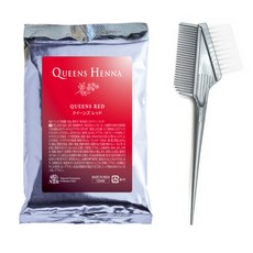 NTH 퀸즈헤나 염색약+[사은품] 전용 염색빗 증정, 1개, 레드