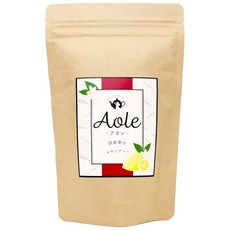 일본산 새싹보리 녹즙×레몬티 Aole 아오레 90g 30그릇 분량 분말 가루 영양기능식품C, 1g, 1개